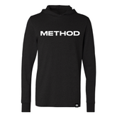 Method Wordmark Thin Hoodie - Black/White