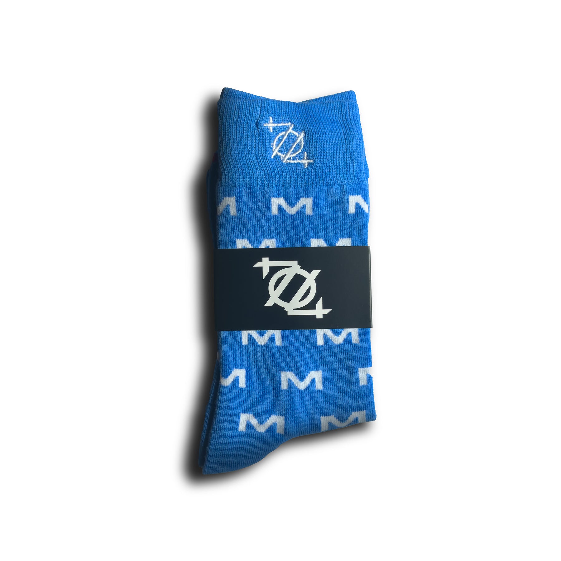 Method "M" Socks - Blue/White