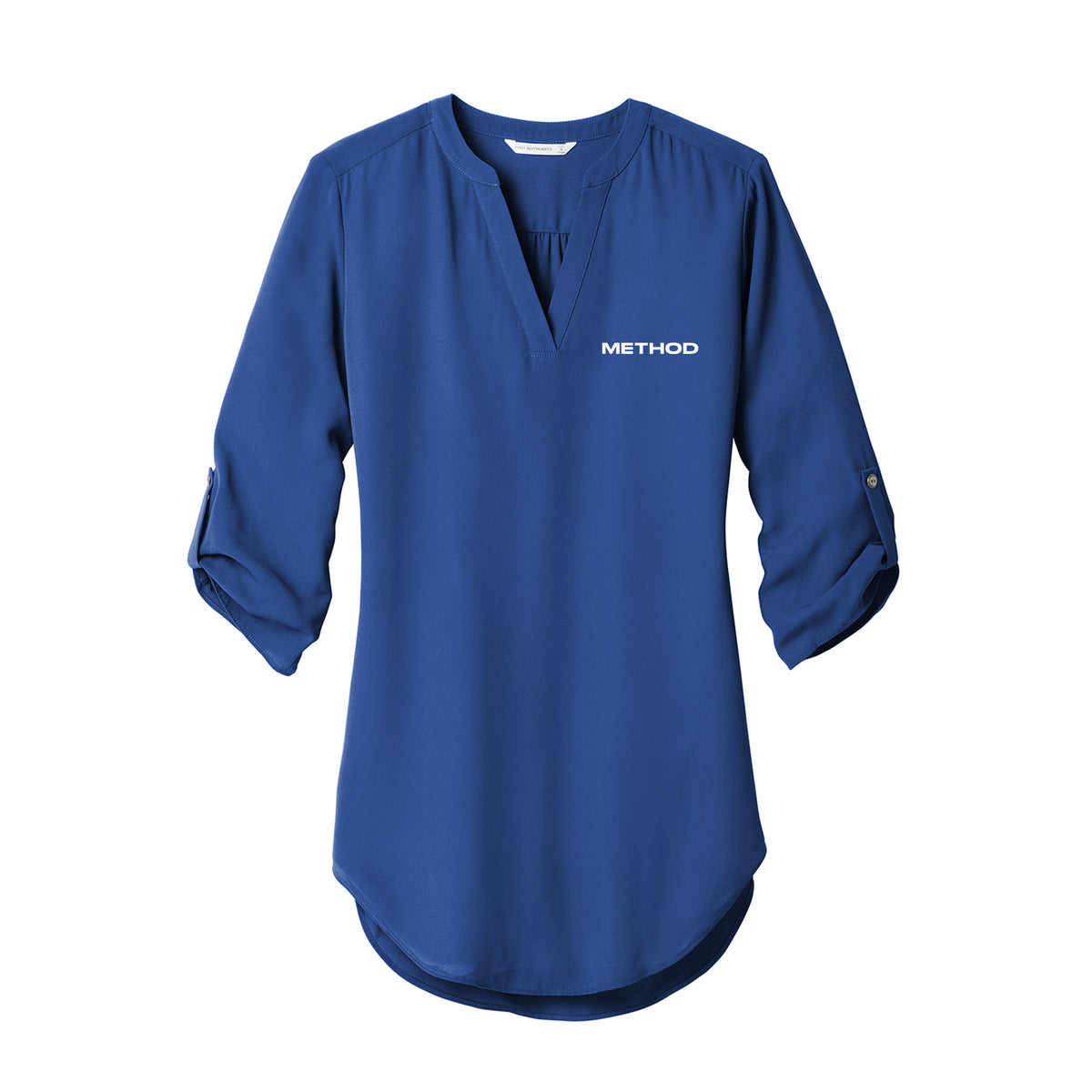Method Women's 3/4 Blouse - True Blue – Method Merch Store