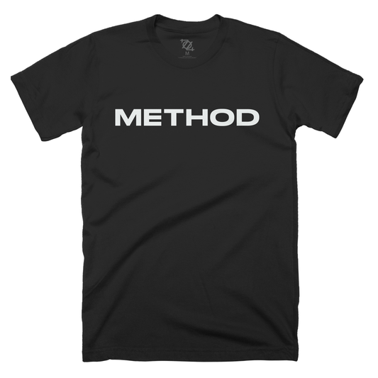 Method Masthead Tee - Solid Black/White