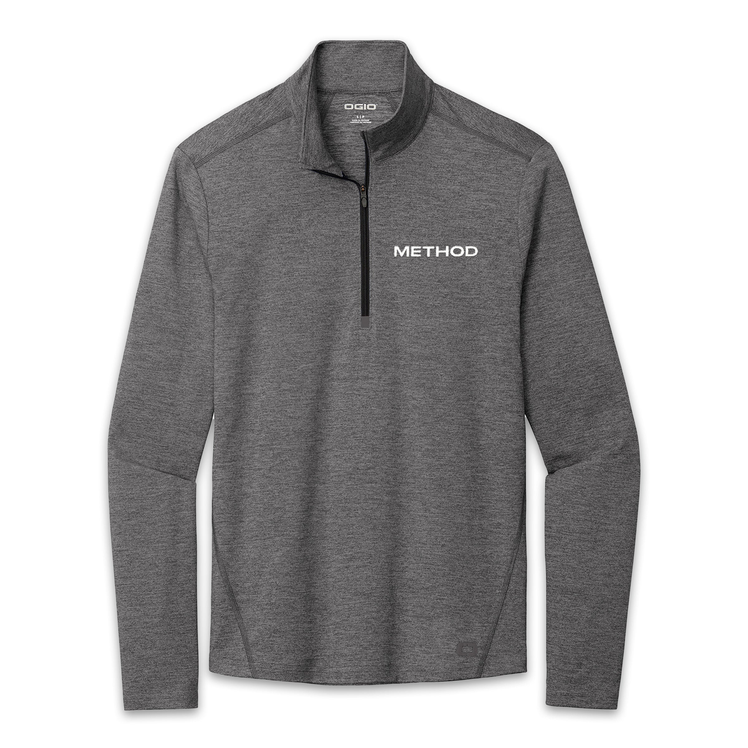 Method Store Method Stay Cool Quarter Zip - Gear Gray – Method Merch Store